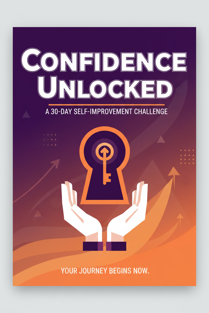 Confidence Unlocked 30-Day Challenge eBook cover