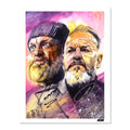 Cope & Cage - Dual Autographed Limited Edition 11" x 14" Rob Schamberger Art Print
