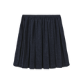 Corduroy Pleated Pull On Skirt