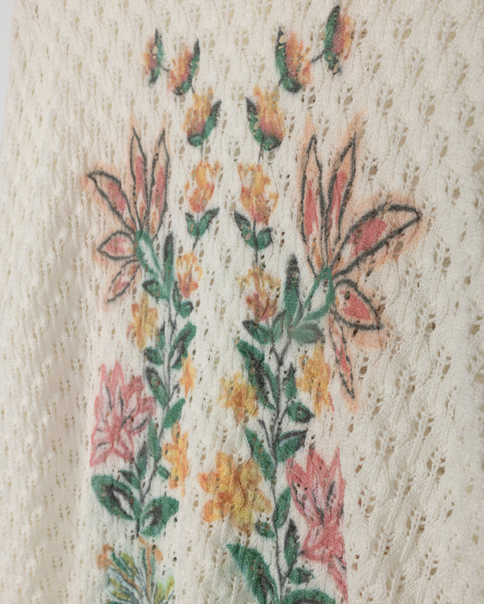 Crochet Floral Sweater - Junees