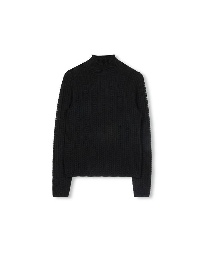 Dainty Detailed Turtleneck - Junees