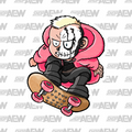 Darby Allin - Skate Kids Sticker