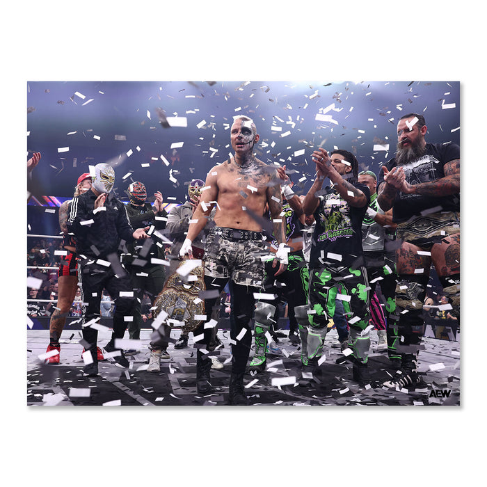 Darby Allin Focused, Victorious AND NEW! - AEW Spring BreakThru 2026 - Memorable Moments Art Print By Ricky Havlik