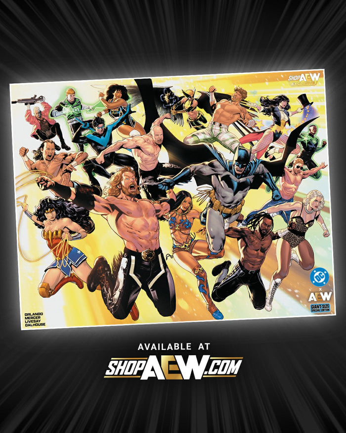 DC x AEW Series 1&2 Giant-Sized Double Issue Comic Book