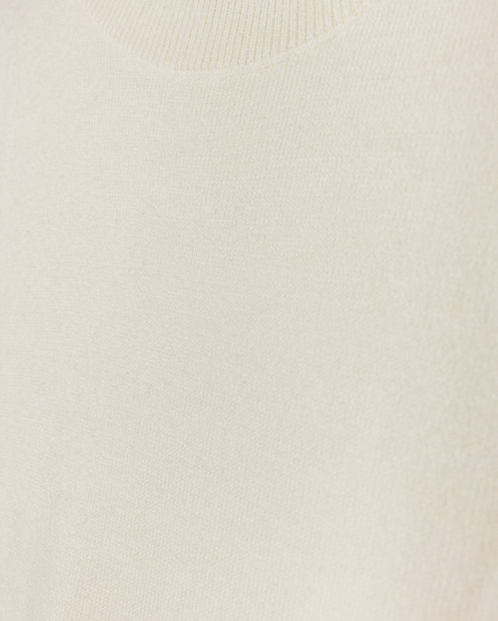 Delray Flat Knit Sleeveless Mock Neck - Junees