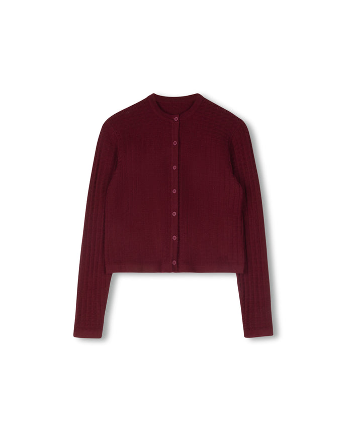 Delray Textured Knit Cardgian - Junees