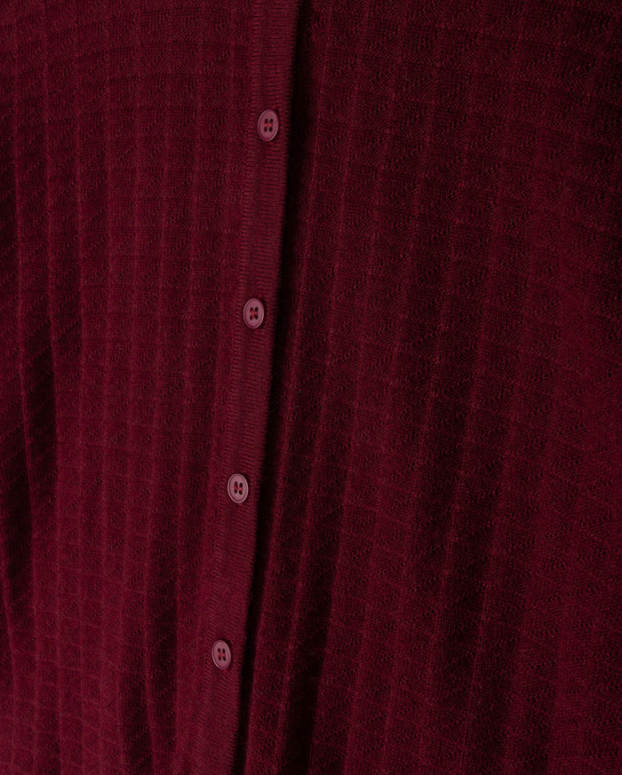 Delray Textured Knit Cardgian - Junees