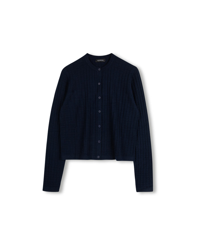 Delray Textured Knit Cardgian - Junees