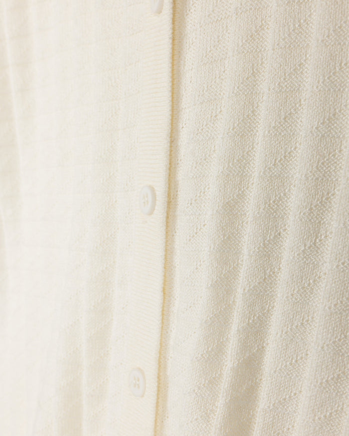 Delray Textured Knit Cardgian - Junees