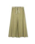 Denim Front Kick Pleat Skirt - Junees