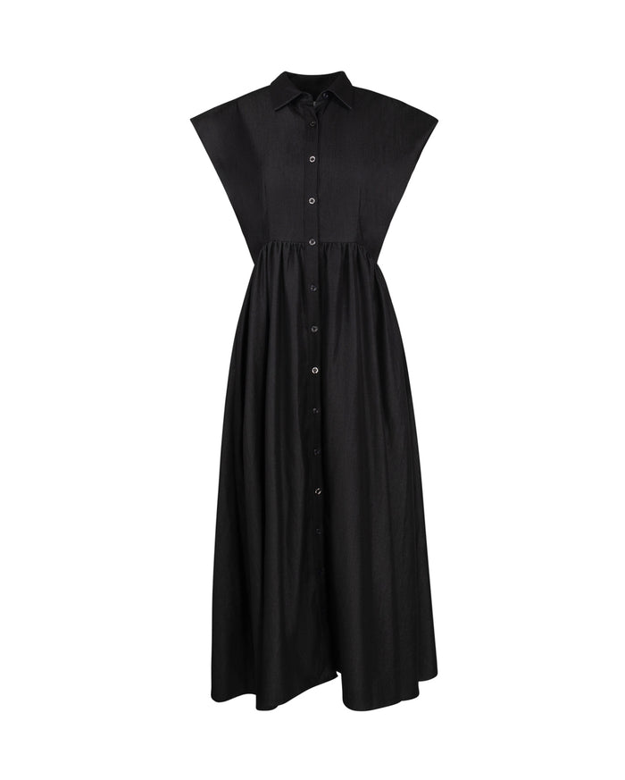 Denim Waisted Maxi Jumper - Junees