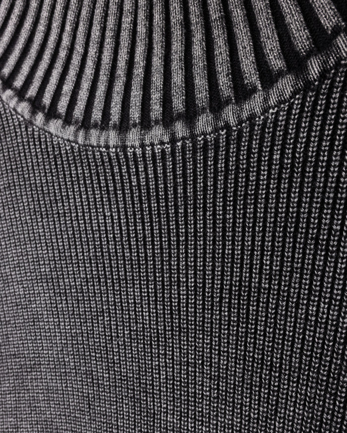 Denim Wash Knit Top - Junees