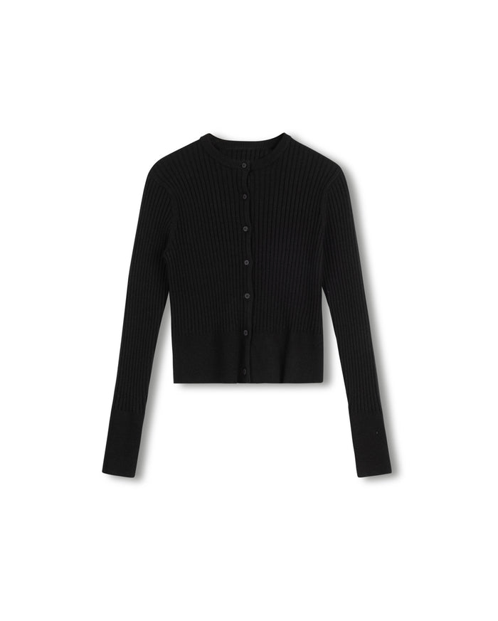 Derby Rib Cardigan - Junees