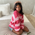 Double Pink Forget Me Not Jumper