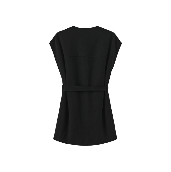Drape Wool Vest