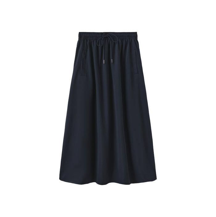 Drawstring bow skirt