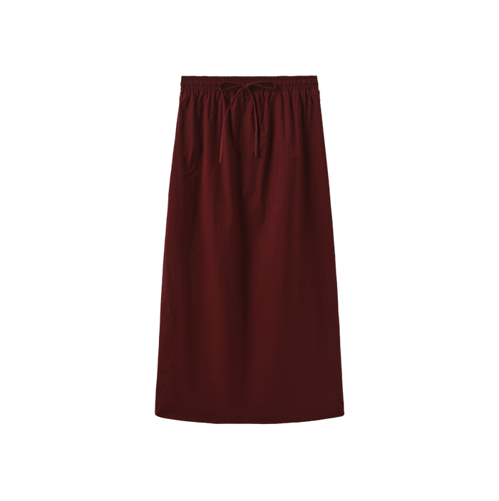 Drawstring Perkert Pull- On Skirt