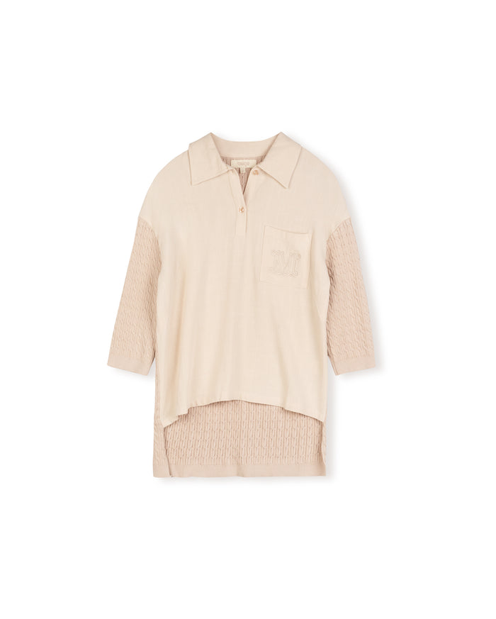 Dual-Fabric Polo - Junees