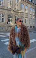 Esme Faux Fur Cocoa Jacket