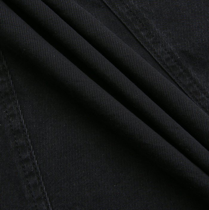Fade Denim Drawstring Skirt
