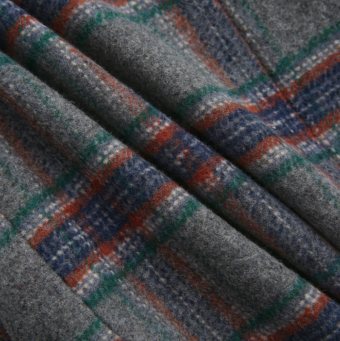Fink Plaid Wool Blazer