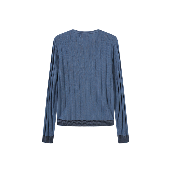 Flat Ribbed Cuff Cardigan