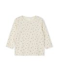 Floral Printed Crew Neck Tee - Junees