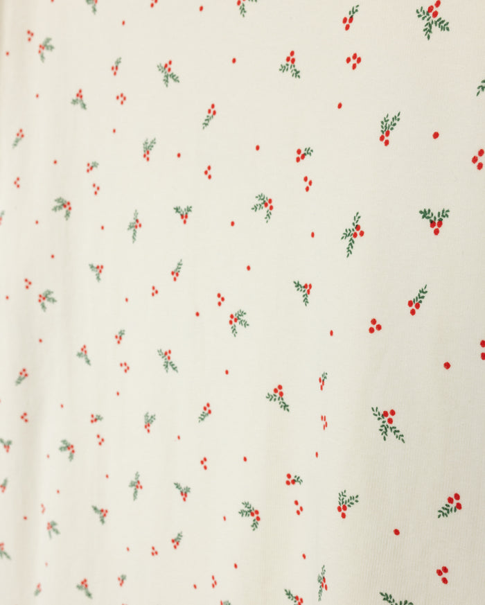 Floral Printed Crew Neck Tee - Junees
