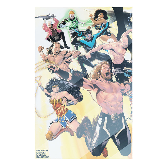Foil Cover - DC x AEW Series 1&2 LIMITED Giant-Sized Double Issue Comic Book