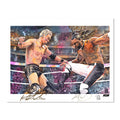 Forbidden Door 2025 - Swerve Strickland vs Kazuchika Okada - Autographed Limited Edition 11" x 14" Rob Schamberger Art Print