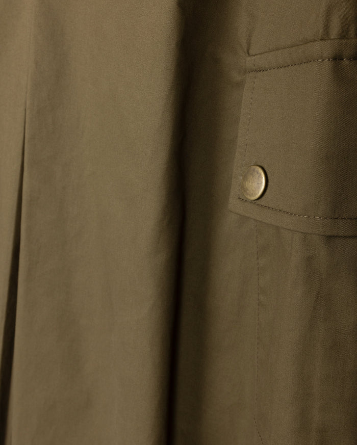Front Kick Pleat Pocket Skirt - Junees