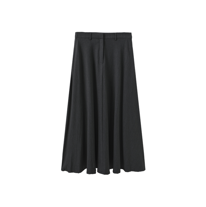 Full Flowy Wool Skirt