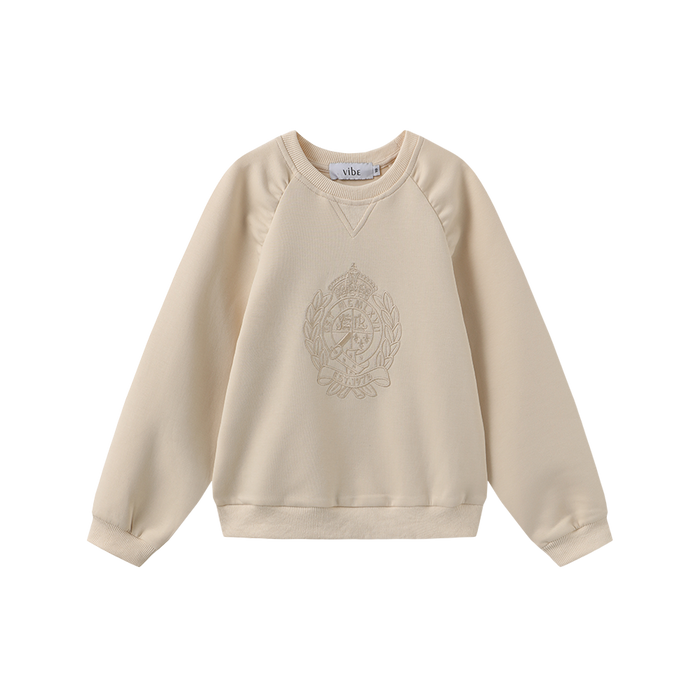 Gathered Shoulder Seam Sweatshirt