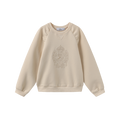 Gathered Shoulder Seam Sweatshirt