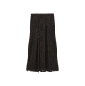 Gem Kick Pleat Skirt