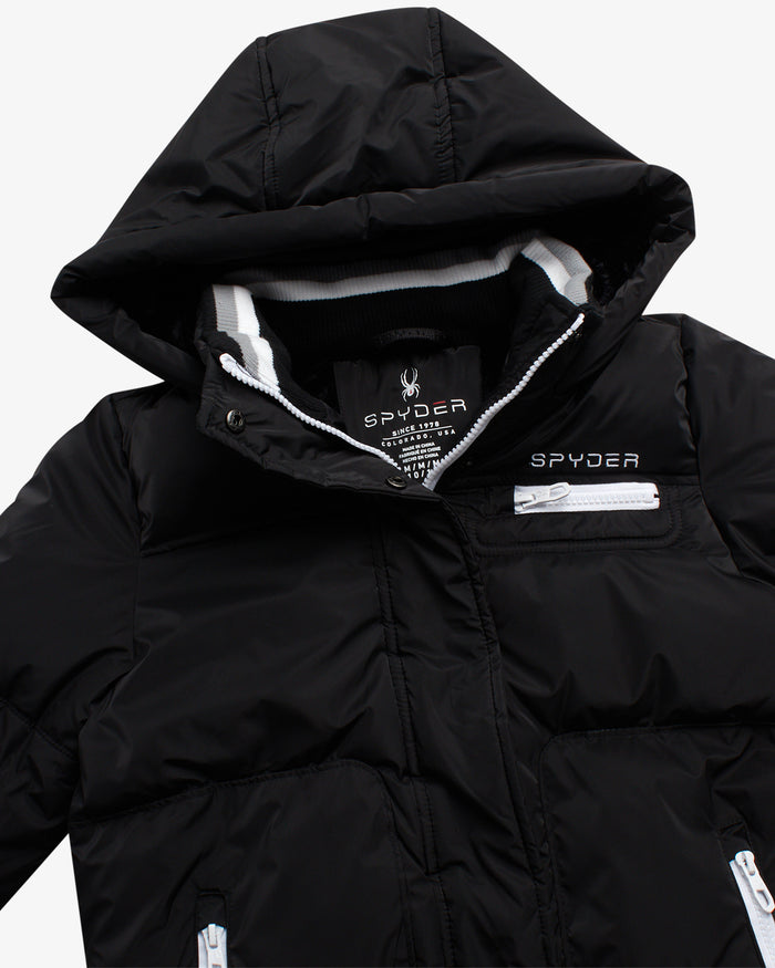 Girls' Puffer Jacket - Black