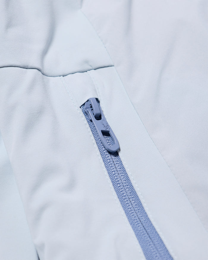 Girl's Spyderlite Jacket - Ash Blue