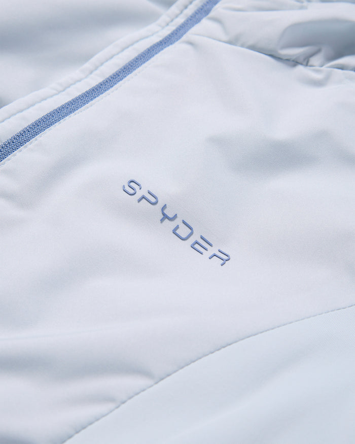 Girl's Spyderlite Jacket - Ash Blue