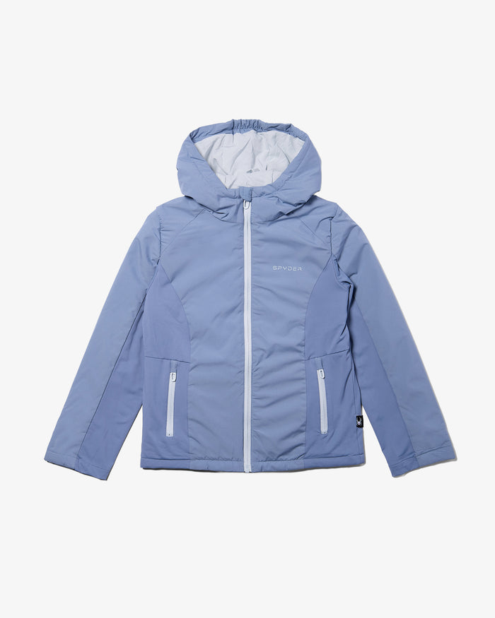 Girls' Spyderlite Jacket - Stone Blue