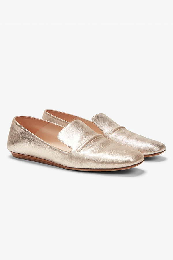 still image of the side and front of the grace loafer in prosecco | Grid  | Still | Exclude