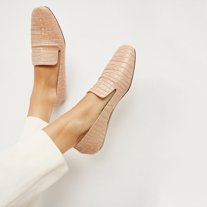 woman wearing grace loafer