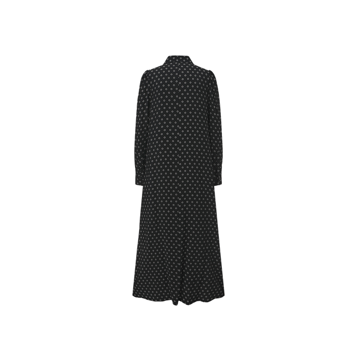 Half Buttons Design Dress