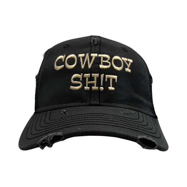 Hangman Adam Page - Cowboy Sh!t Dirty-Washed Mesh-Back Cap Product Image