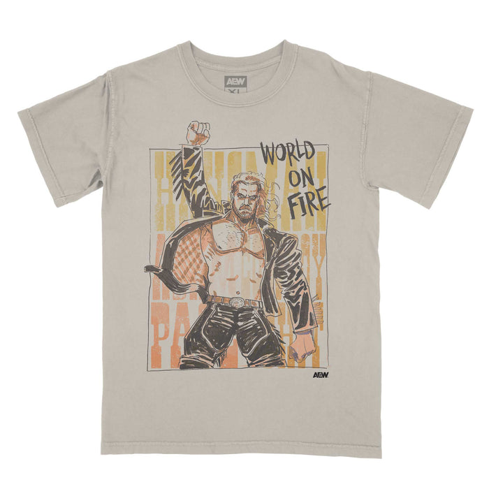 Hangman Adam Page - World on Fire T-Shirt