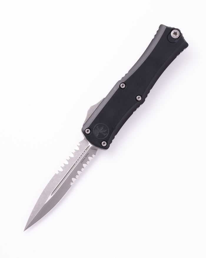 Hera® II Mini D/E Apocalyptic® Partial Serrated Black (1702M-11AP)