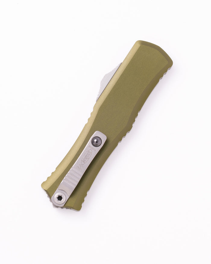 Hera® II Mini D/E Stonewash Full Serrate OD Green (1702M-12OD)