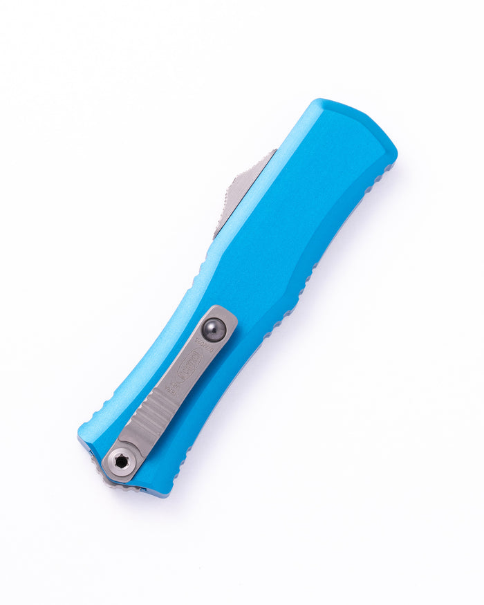 Hera® II Mini D/E Stonewash Full Serrated Blue (1702M-12BL)