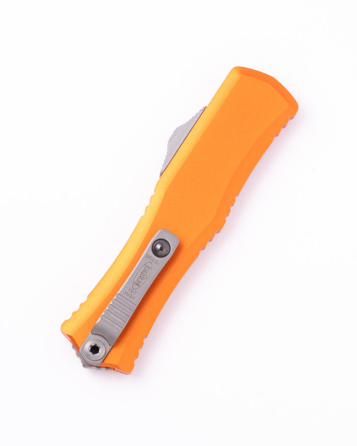 Hera® II Mini D/E Stonewash Partial Serrated Orange (1702M-11OR)