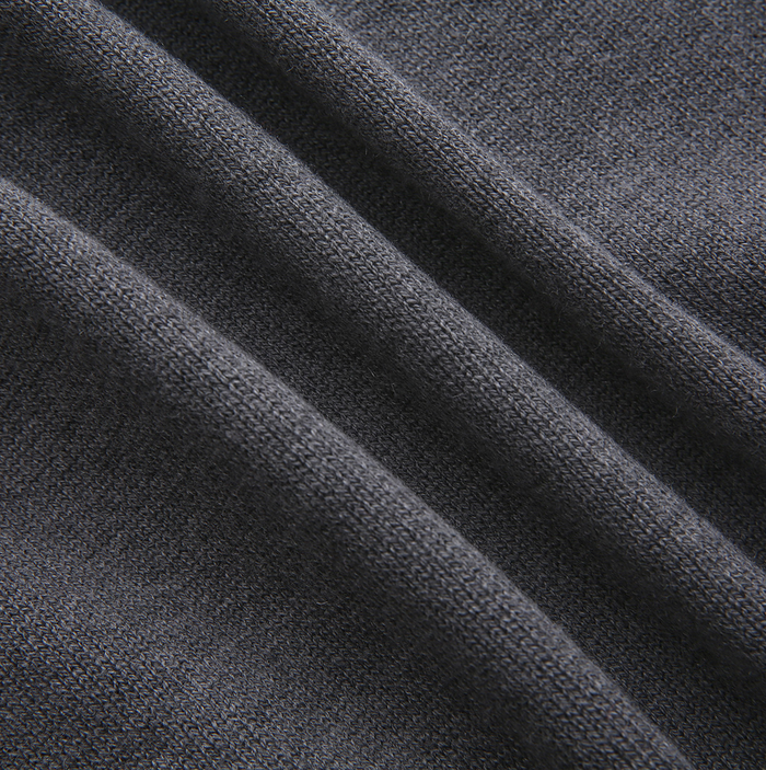 High Ribbed Knit Vest