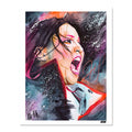 Hikaru Shida - Autographed Limited Edition 11" x 14" Rob Schamberger Art Print